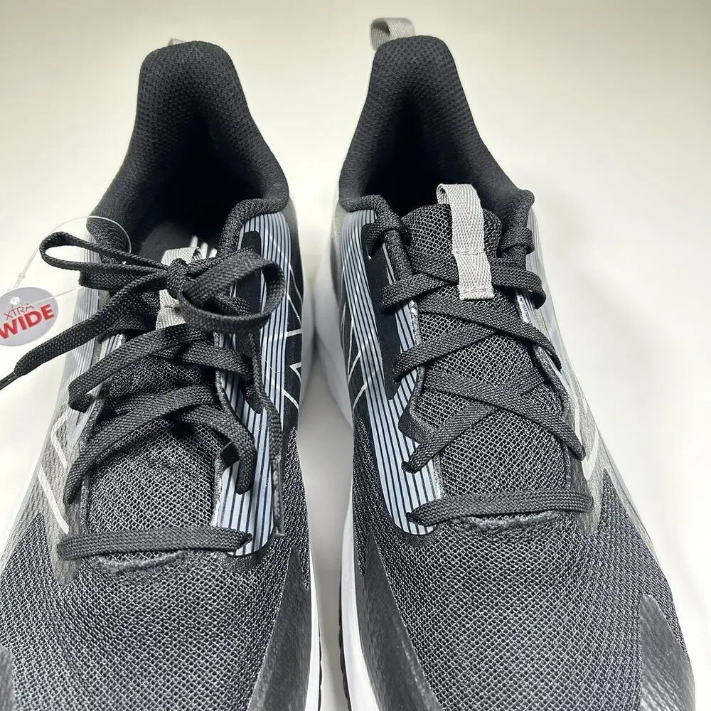 New Balance Rave Run V2 Boys Size 7 XW Extra Wide Running Shoes GKRAVBW2 NWT